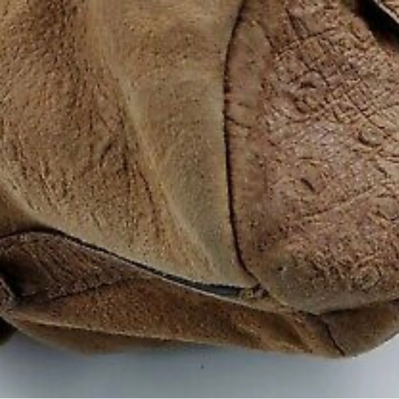 Michael Kors (MK) Distressed Ostrich Handbag - Picture 6 of 9